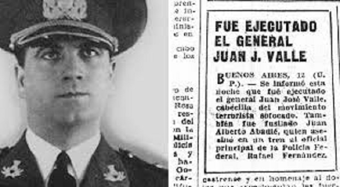 Fusilamiento del Gral.Valle
